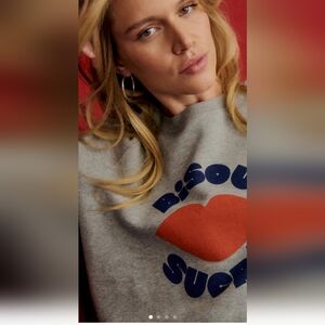 Sezane Bisou sucré sweatshirt